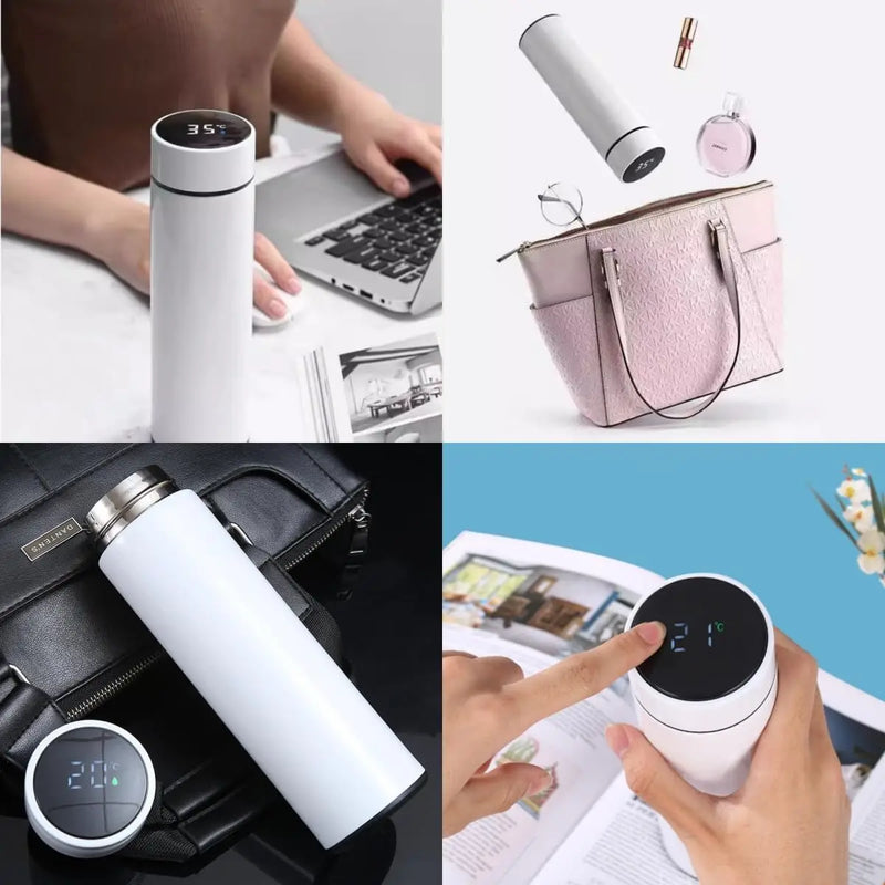 SmartTemp LED Thermos Bottle – 500ml