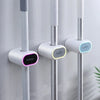 Wall Mounted Mop Rack Holder Mop Hook Rack Kitchen Bathroom Mop Broom Storage Rack Home Organizer Suction Hanging Storage Shelf