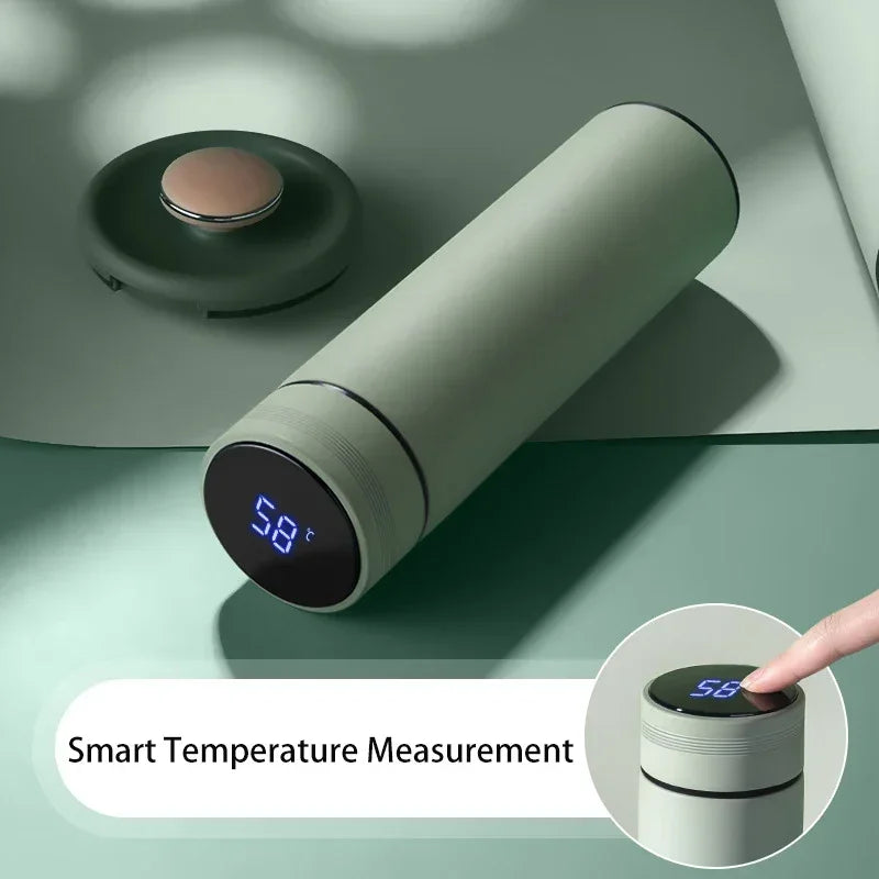 SmartTemp LED Thermos Bottle – 500ml