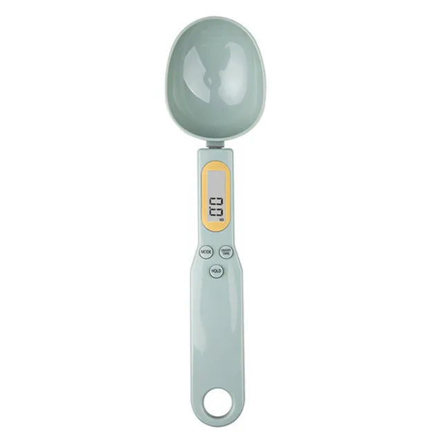 Digital Measuring Spoon Scale – LCD Kitchen Food Scale 0.1g-500g for Coffee, Flour & Spices