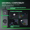 RGB Wireless Charging Gaming Mouse Pad – LED Mouse Mat with Phone Charger