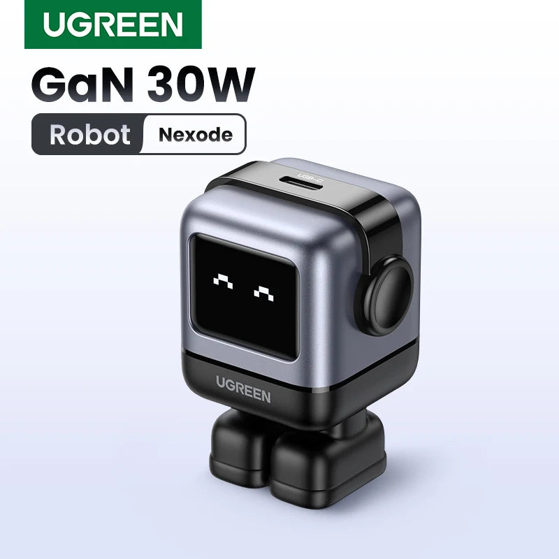UGREEN Charger Robot Design 30W 65W PD3.0 Fast Charger PPS