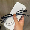 Photochromic Prescription Glasses – Vintage Transparent Computer Eyeglasses