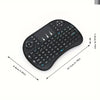 i8 Mini Wireless Keyboard with Touchpad – 2.4G Air Mouse Remote for PC & Android TV