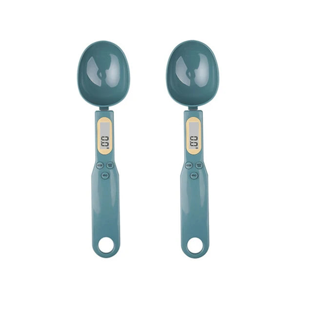 Digital Measuring Spoon Scale – LCD Kitchen Food Scale 0.1g-500g for Coffee, Flour & Spices