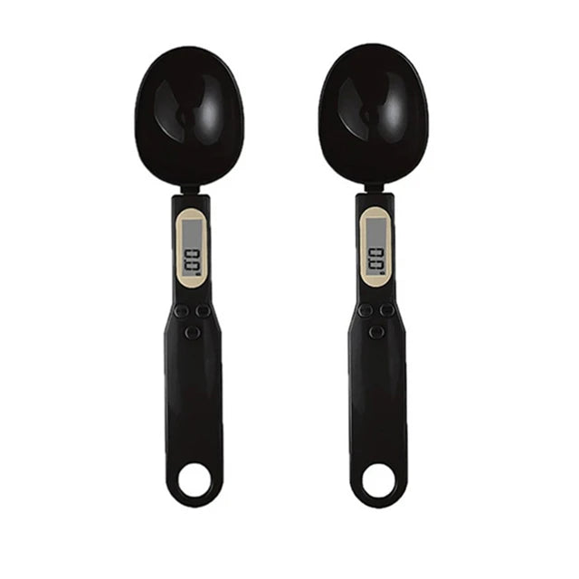 Digital Measuring Spoon Scale – LCD Kitchen Food Scale 0.1g-500g for Coffee, Flour & Spices