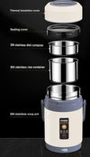 USB Electric Heated Lunch Box Stainless Steel Food Warmer Bento Thermal Boxes for Office School Lunch Box Container Constant 65℃