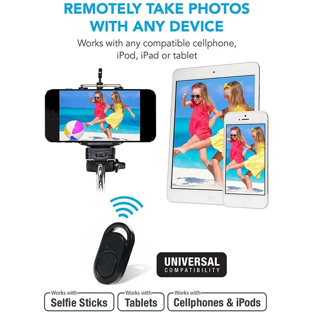 Remote Control Shutter Camera Controller Remote Shutter Release Phone Tripod Stand Bluetooth-compatible Selfie Stick