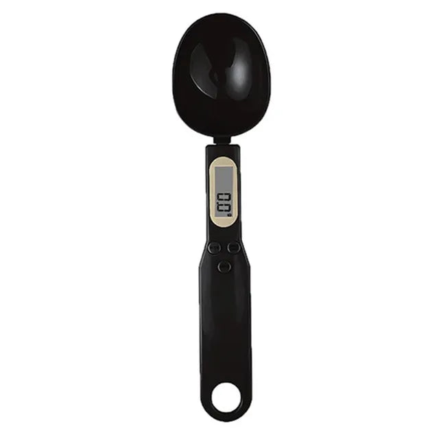 Digital Measuring Spoon Scale – LCD Kitchen Food Scale 0.1g-500g for Coffee, Flour & Spices