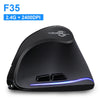 Lefon 2.4G Ergonomic Mouse Vertical Wireless Mouse Rechargeable Gaming Mice for PC Laptop MacOS Office F35C/F35B/F35 버티컬 마