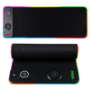 RGB Wireless Charging Gaming Mouse Pad – LED Mouse Mat with Phone Charger