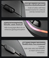 Lefon 2.4G Ergonomic Mouse Vertical Wireless Mouse Rechargeable Gaming Mice for PC Laptop MacOS Office F35C/F35B/F35 버티컬 마