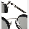 ND9 Polarized Round Sunglasses – Adjustable Dimming Retro Outdoor Shades