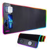 RGB Wireless Charging Gaming Mouse Pad – LED Mouse Mat with Phone Charger