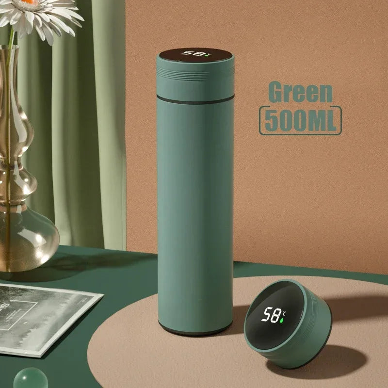 SmartTemp LED Thermos Bottle – 500ml