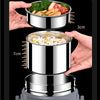 USB Electric Heated Lunch Box Stainless Steel Food Warmer Bento Thermal Boxes for Office School Lunch Box Container Constant 65℃