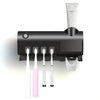 Toothbrush Holder Wall Mounted Solar UV Light Ultraviolet Toothbrush Sterilizer Automatic Toothpaste Holders Bathroom Accessory