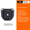 Falcam F38 V2 Universal Shoulder Strap Quick Release Plate Arca Swiss For DSLR Camera Tripod Slider Mount Adapter Camera Clamp