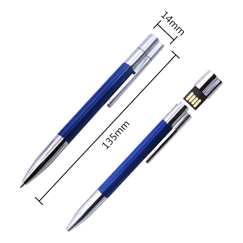 USB Flash Drive Pen – Waterproof Ballpoint Pen USB Memory Stick