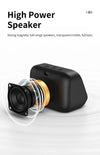 AI Smart Bluetooth 5.4 Speaker HD Touch Screen Display Electronic Album Alarm Clock Hi-fi Stereo Sound Voice Speaking Assistant
