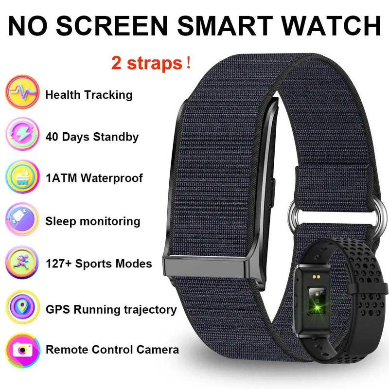 LIGE Smart Health Bracelet – Heart Rate & Blood Pressure Fitness Tracker (Waterproof)