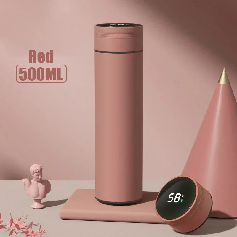 SmartTemp LED Thermos Bottle – 500ml
