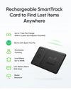eufy SmartTrack Card E30 Rechargeable Works with Apple Find My (iOS Only) Bluetooth Tracker