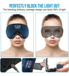 Bluetooth Sleep Headphones Headband – Wireless Music Eye Mask for Side Sleepers
