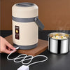 USB Electric Heated Lunch Box Stainless Steel Food Warmer Bento Thermal Boxes for Office School Lunch Box Container Constant 65℃