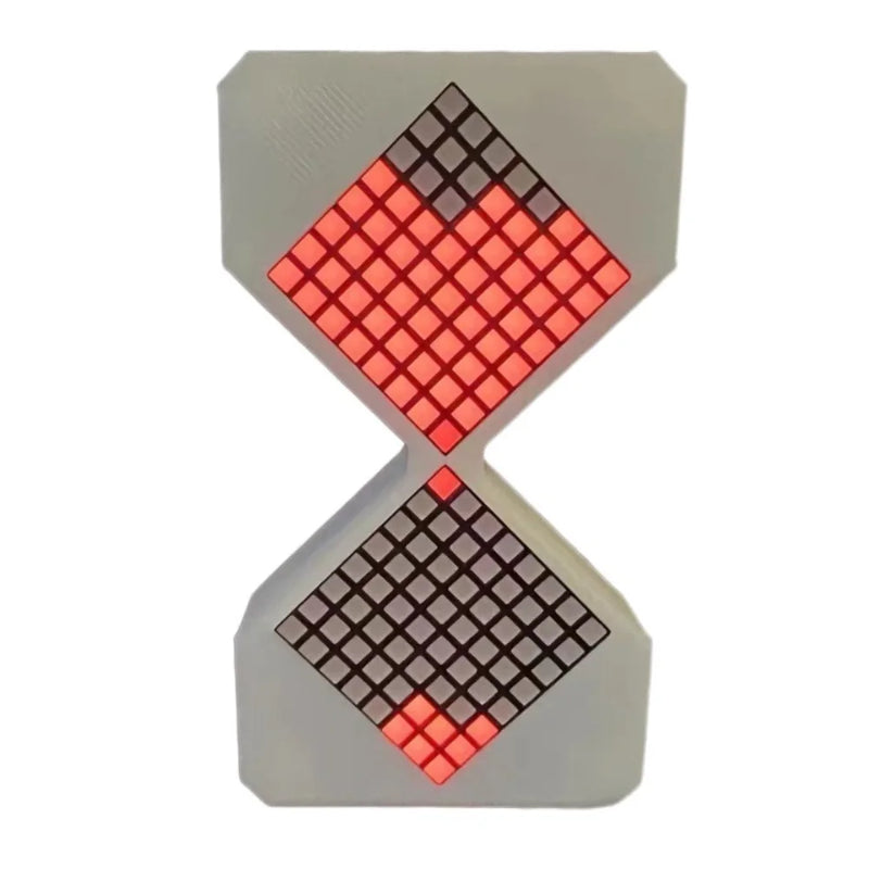 Cyber LED Digital Hourglass Timer – Smart Gravity Sand Clock (1–30 Min)