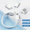 5-in-1 60W Fast Charging Cable Kit – USB-C Multi Adapter Cable for iPhone & Android