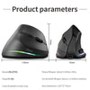 Lefon 2.4G Ergonomic Mouse Vertical Wireless Mouse Rechargeable Gaming Mice for PC Laptop MacOS Office F35C/F35B/F35 버티컬 마
