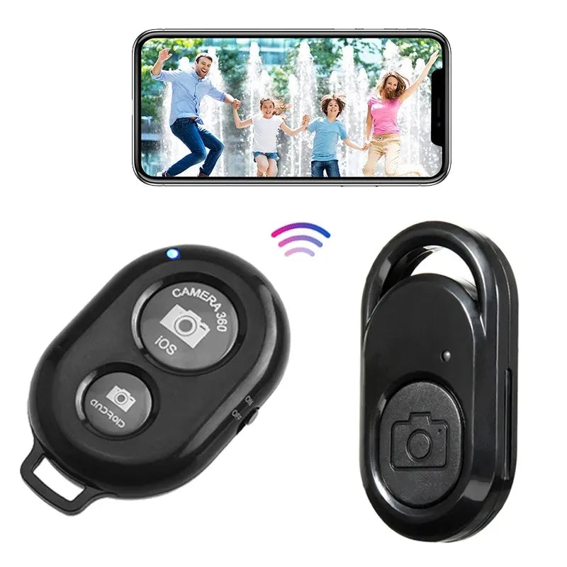 Remote Control Shutter Camera Controller Remote Shutter Release Phone Tripod Stand Bluetooth-compatible Selfie Stick