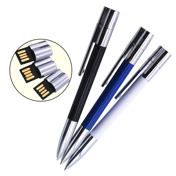 USB Flash Drive Pen – Waterproof Ballpoint Pen USB Memory Stick