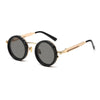ND9 Polarized Round Sunglasses – Adjustable Dimming Retro Outdoor Shades