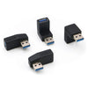 90° Angled USB 3.0 Adapter – Up/Down & Left/Right USB Extension Connector