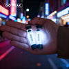 GOPEAK Mini LED Keychain Flashlight – USB Rechargeable Pocket Torch for Camping & Hiking