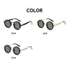 ND9 Polarized Round Sunglasses – Adjustable Dimming Retro Outdoor Shades