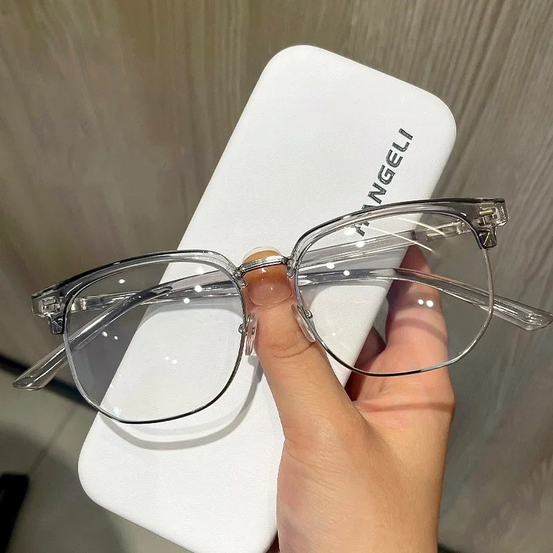 Photochromic Prescription Glasses – Vintage Transparent Computer Eyeglasses
