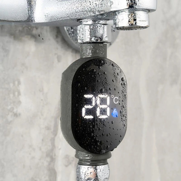 Smart Digital Faucet Thermometer – LED Temperature Display for Shower & Bath