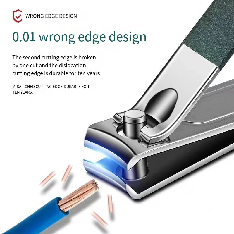 6-Piece Professional Manicure Set – Portable Nail Clipper & Grooming Kit