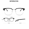 Photochromic Prescription Glasses – Vintage Transparent Computer Eyeglasses
