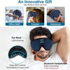 Bluetooth Sleep Headphones Headband – Wireless Music Eye Mask for Side Sleepers