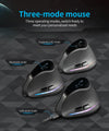 Lefon 2.4G Ergonomic Mouse Vertical Wireless Mouse Rechargeable Gaming Mice for PC Laptop MacOS Office F35C/F35B/F35 버티컬 마